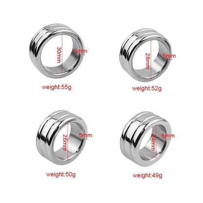 Stainless Steel Cock Ring Metal Penis Bondage Lock Restraint Ring Male Time Delay Ejaculation Penis Ring BDSM Sex Toy for Men - My StoreStainless Steel Cock Ring Metal Penis Bondage Lock Restraint Ring Male Time Delay Ejaculation Penis Ring BDSM Sex Toy for Men33sextoysMy Store24mm24mmStainless Steel Cock Ring Metal Penis Bondage Lock Restraint Ring Male Time Delay Ejaculation Penis Ring BDSM Sex Toy for Men