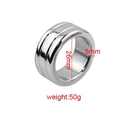 Stainless Steel Cock Ring Metal Penis Bondage Lock Restraint Ring Male Time Delay Ejaculation Penis Ring BDSM Sex Toy for Men - My StoreStainless Steel Cock Ring Metal Penis Bondage Lock Restraint Ring Male Time Delay Ejaculation Penis Ring BDSM Sex Toy for Men33sextoysMy Store24mm24mmStainless Steel Cock Ring Metal Penis Bondage Lock Restraint Ring Male Time Delay Ejaculation Penis Ring BDSM Sex Toy for Men