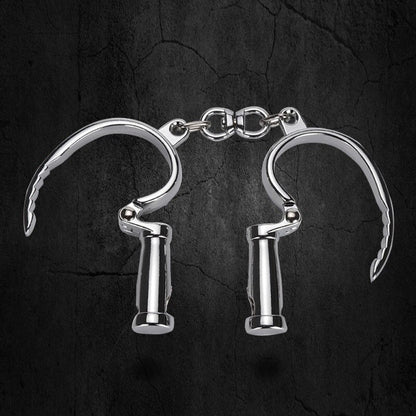 Stainless Steel Female Male Handcuff Metal Ankle Cuffs Wrist Cuff for Couple Bdsm Bondage Restraints Adult Game Sex Toys - My StoreStainless Steel Female Male Handcuff Metal Ankle Cuffs Wrist Cuff for Couple Bdsm Bondage Restraints Adult Game Sex Toys33sextoysMy StoreSilver handcuffsSilver handcuffsStainless Steel Female Male Handcuff Metal Ankle Cuffs Wrist Cuff for Couple Bdsm Bondage Restraints Adult Game Sex Toys