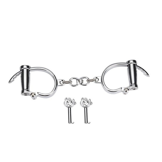 Stainless Steel Female Male Handcuff Metal Ankle Cuffs Wrist Cuff for Couple Bdsm Bondage Restraints Adult Game Sex Toys - My StoreStainless Steel Female Male Handcuff Metal Ankle Cuffs Wrist Cuff for Couple Bdsm Bondage Restraints Adult Game Sex Toys33sextoysMy StoreSilver handcuffsSilver handcuffsStainless Steel Female Male Handcuff Metal Ankle Cuffs Wrist Cuff for Couple Bdsm Bondage Restraints Adult Game Sex Toys