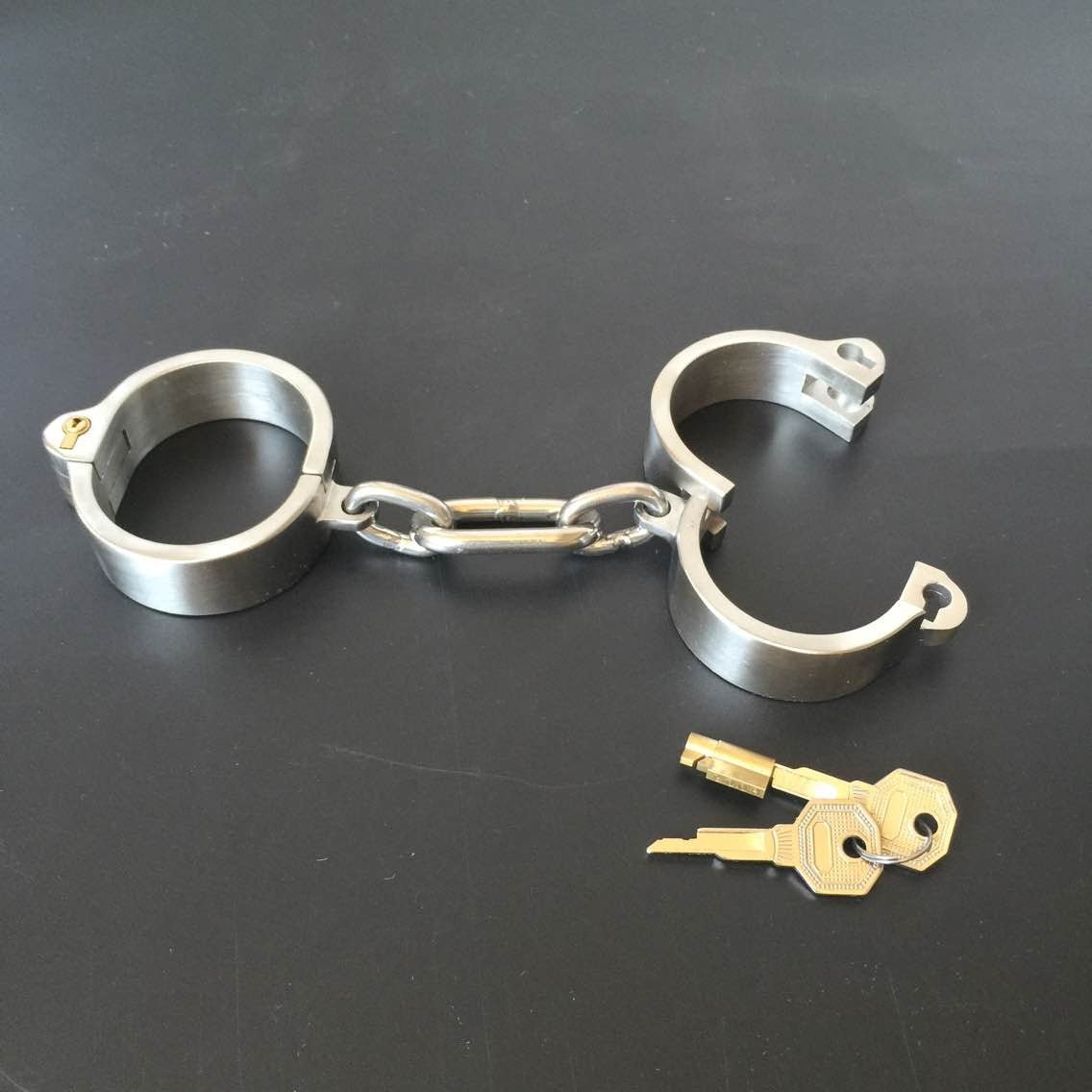 Stainless Steel Slave Flirt Wrist Handcuffs Ankle Cuffs Neck Collar Chain BDSM Shackle Bondage Invisiable Lock Fetish Sex Toys - My StoreStainless Steel Slave Flirt Wrist Handcuffs Ankle Cuffs Neck Collar Chain BDSM Shackle Bondage Invisiable Lock Fetish Sex Toys33sextoysMy StoreMan CollarMan CollarStainless Steel Slave Flirt Wrist Handcuffs Ankle Cuffs Neck Collar Chain BDSM Shackle Bondage Invisiable Lock Fetish Sex Toys