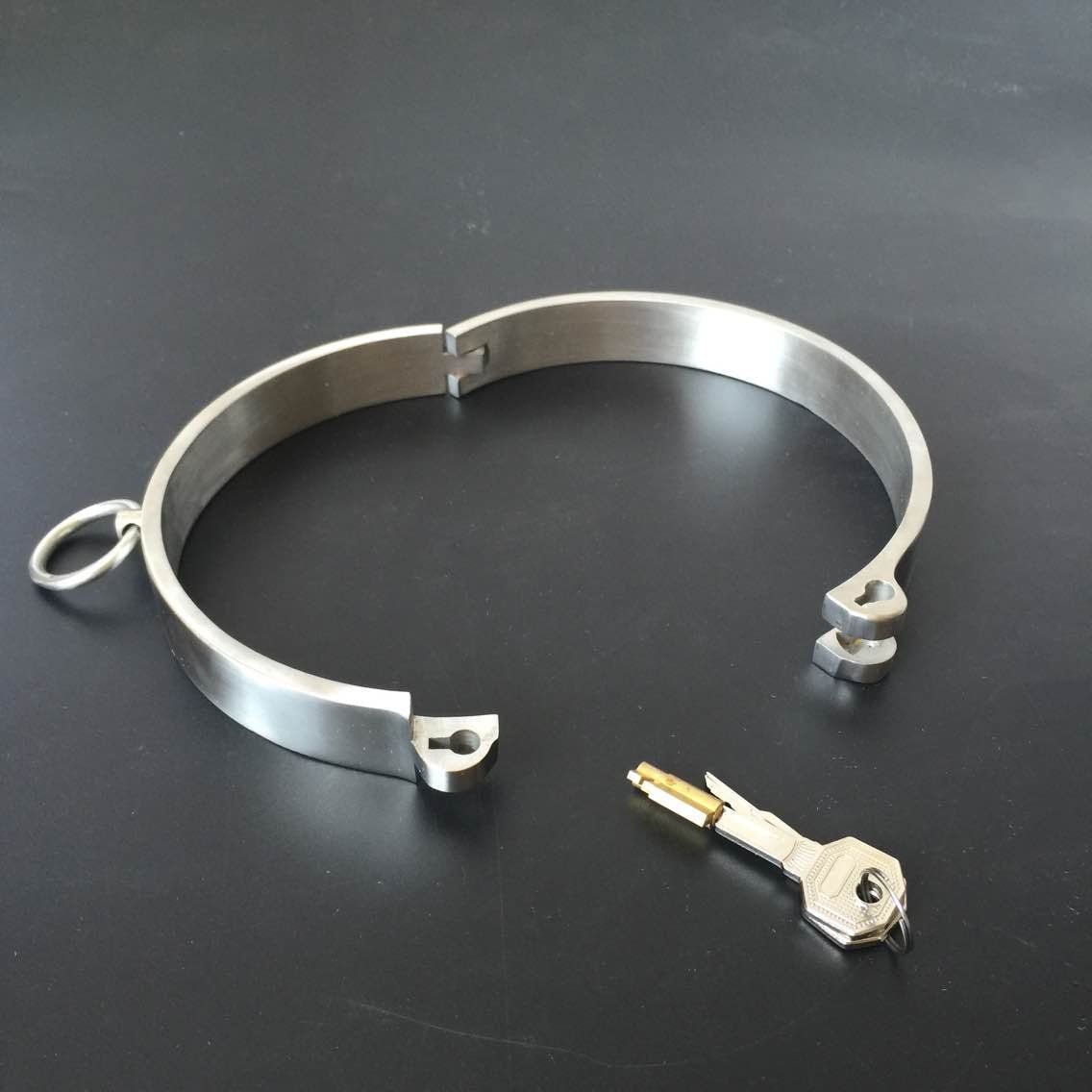 Stainless Steel Slave Flirt Wrist Handcuffs Ankle Cuffs Neck Collar Chain BDSM Shackle Bondage Invisiable Lock Fetish Sex Toys - My StoreStainless Steel Slave Flirt Wrist Handcuffs Ankle Cuffs Neck Collar Chain BDSM Shackle Bondage Invisiable Lock Fetish Sex Toys33sextoysMy StoreMan CollarMan CollarStainless Steel Slave Flirt Wrist Handcuffs Ankle Cuffs Neck Collar Chain BDSM Shackle Bondage Invisiable Lock Fetish Sex Toys