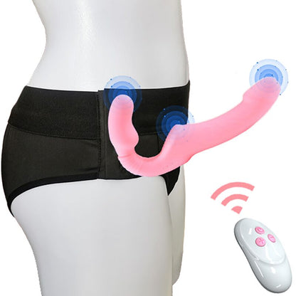 Strapless Strap - on Dildo Vibrator for Couples Strapon for Lesiban Wireless Remote Control Double - Heads Vibrator Adult Sex Toys - My StoreStrapless Strap - on Dildo Vibrator for Couples Strapon for Lesiban Wireless Remote Control Double - Heads Vibrator Adult Sex Toys33sextoysMy StoreNo RemoteNo RemoteStrapless Strap - on Dildo Vibrator for Couples Strapon for Lesiban Wireless Remote Control Double - Heads Vibrator Adult Sex Toys