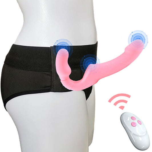 Strapless Strap - on Dildo Vibrator for Couples Strapon for Lesiban Wireless Remote Control Double - Heads Vibrator Adult Sex Toys - My StoreStrapless Strap - on Dildo Vibrator for Couples Strapon for Lesiban Wireless Remote Control Double - Heads Vibrator Adult Sex Toys33sextoysMy StoreNo RemoteNo RemoteStrapless Strap - on Dildo Vibrator for Couples Strapon for Lesiban Wireless Remote Control Double - Heads Vibrator Adult Sex Toys