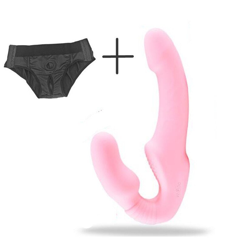 Strapless Strap - on Dildo Vibrator for Couples Strapon for Lesiban Wireless Remote Control Double - Heads Vibrator Adult Sex Toys - My StoreStrapless Strap - on Dildo Vibrator for Couples Strapon for Lesiban Wireless Remote Control Double - Heads Vibrator Adult Sex Toys33sextoysMy StoreNo RemoteNo RemoteStrapless Strap - on Dildo Vibrator for Couples Strapon for Lesiban Wireless Remote Control Double - Heads Vibrator Adult Sex Toys