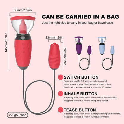 Sucking Vibrator Clit Stimulator ลิ้นเลียของเล่น G - Spot Bullet Vibrator เต้านม Nipple Sucker Vibrator หญิงนวด - My StoreSucking Vibrator Clit Stimulator ลิ้นเลียของเล่น G - Spot Bullet Vibrator เต้านม Nipple Sucker Vibrator หญิงนวดthai - adultMy StoreOne HeadSucking Vibrator Clit Stimulator ลิ้นเลียของเล่น G - Spot Bullet Vibrator เต้านม Nipple Sucker Vibrator หญิงนวด