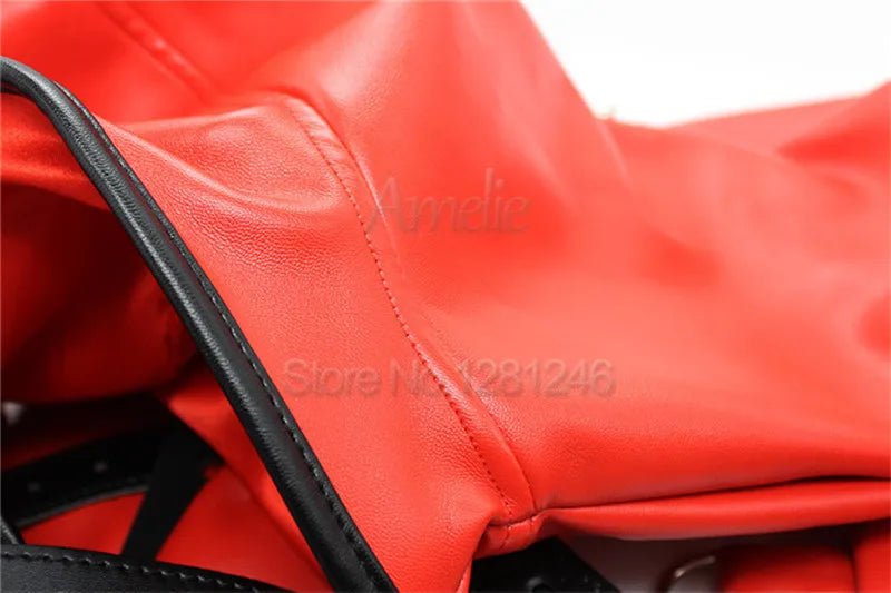 Synthetic Leather Straitjacket BDSM Adult Games Straight Jacket Adjustable Fetish Harness Body Bondage Sex Toy For Women and Men - My StoreSynthetic Leather Straitjacket BDSM Adult Games Straight Jacket Adjustable Fetish Harness Body Bondage Sex Toy For Women and Menthai - adultMy StoreRedSynthetic Leather Straitjacket BDSM Adult Games Straight Jacket Adjustable Fetish Harness Body Bondage Sex Toy For Women and Men