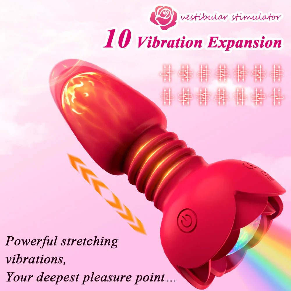 Telescopic Anal Plug Vibrator Butt Plug Vibrating Dildo Wireless Remote Prostate Massager Vagina Masturbator Sex Toy for Men Gay - My StoreTelescopic Anal Plug Vibrator Butt Plug Vibrating Dildo Wireless Remote Prostate Massager Vagina Masturbator Sex Toy for Men Gaythai - adultMy StoreRedTelescopic Anal Plug Vibrator Butt Plug Vibrating Dildo Wireless Remote Prostate Massager Vagina Masturbator Sex Toy for Men Gay