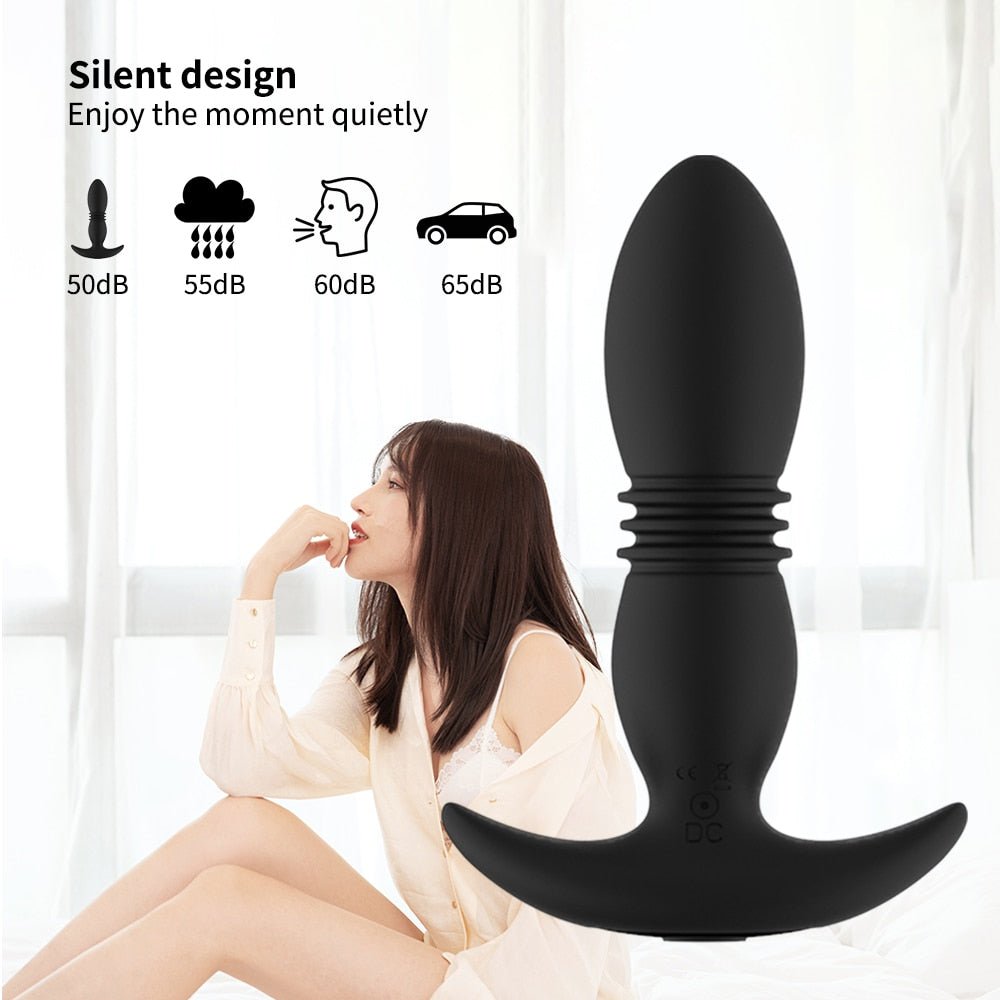 Telescopic Vibrator Anal Plug Sex Shop Prostate Massage Stimulator Female Masturbator Butt Plug Anal Beads Sex Toys for Couple - My StoreTelescopic Vibrator Anal Plug Sex Shop Prostate Massage Stimulator Female Masturbator Butt Plug Anal Beads Sex Toys for Couple33sextoysMy StoreWith remote controlWith remote controlTelescopic Vibrator Anal Plug Sex Shop Prostate Massage Stimulator Female Masturbator Butt Plug Anal Beads Sex Toys for Couple