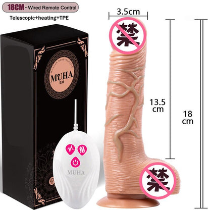 Thrusting การควบคุมระยะไกล Dildo Vibrator สมจริงอวัยวะเพศชายเกย์ถ้วย Masturbator คู่ Big Dick สำหรับผู้หญิงเซ็กซ์ทอย - My StoreThrusting การควบคุมระยะไกล Dildo Vibrator สมจริงอวัยวะเพศชายเกย์ถ้วย Masturbator คู่ Big Dick สำหรับผู้หญิงเซ็กซ์ทอยthai - adultMy StoreTH18CM - Wireless - BoxThrusting การควบคุมระยะไกล Dildo Vibrator สมจริงอวัยวะเพศชายเกย์ถ้วย Masturbator คู่ Big Dick สำหรับผู้หญิงเซ็กซ์ทอย