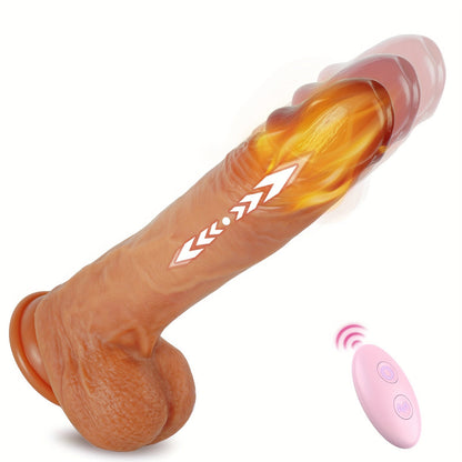 Thrusting Dildo Vibrator Sex Toys - 8.8 3IN1Heated Realistic G - Spot Anal Vibrating Dildo with 3 Telescopic & 5 Vibration Modes Adult Toy. Strap on Thick Silicone Dildos for Women Couples - My StoreThrusting Dildo Vibrator Sex Toys - 8.8 3IN1Heated Realistic G - Spot Anal Vibrating Dildo with 3 Telescopic & 5 Vibration Modes Adult Toy. Strap on Thick Silicone Dildos for Women Couplesthai - adultMy StoreLight BeigeThrusting Dildo Vibrator Sex Toys - 8.8 3IN1Heated Realistic G - Spot Anal Vibrati