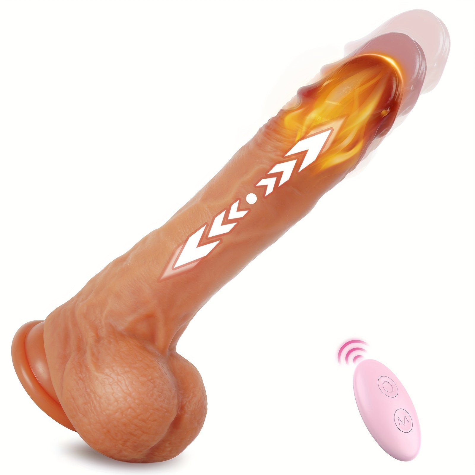 Thrusting Dildo Vibrator Sex Toys - 8.8 3IN1Heated Realistic G - Spot Anal Vibrating Dildo with 3 Telescopic & 5 Vibration Modes Adult Toy. Strap on Thick Silicone Dildos for Women Couples - My StoreThrusting Dildo Vibrator Sex Toys - 8.8 3IN1Heated Realistic G - Spot Anal Vibrating Dildo with 3 Telescopic & 5 Vibration Modes Adult Toy. Strap on Thick Silicone Dildos for Women Couplesthai - adultMy StoreLight BeigeThrusting Dildo Vibrator Sex Toys - 8.8 3IN1Heated Realistic G - Spot Anal Vibrati