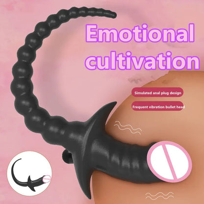 TPE with Vibrator Dog Tail Butt Plug Puppy Tail Anal Plug Toys G - spot Stimulator Erotic Adult Toys Slave Women Tail Gay Sex Toys - My StoreTPE with Vibrator Dog Tail Butt Plug Puppy Tail Anal Plug Toys G - spot Stimulator Erotic Adult Toys Slave Women Tail Gay Sex Toysthai - adultMy StoreA blackTPE with Vibrator Dog Tail Butt Plug Puppy Tail Anal Plug Toys G - spot Stimulator Erotic Adult Toys Slave Women Tail Gay Sex Toys