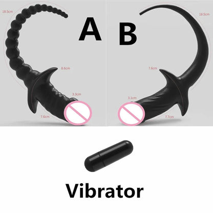 TPE with Vibrator Dog Tail Butt Plug Puppy Tail Anal Plug Toys G - spot Stimulator Erotic Adult Toys Slave Women Tail Gay Sex Toys - My StoreTPE with Vibrator Dog Tail Butt Plug Puppy Tail Anal Plug Toys G - spot Stimulator Erotic Adult Toys Slave Women Tail Gay Sex Toysthai - adultMy StoreA blackTPE with Vibrator Dog Tail Butt Plug Puppy Tail Anal Plug Toys G - spot Stimulator Erotic Adult Toys Slave Women Tail Gay Sex Toys