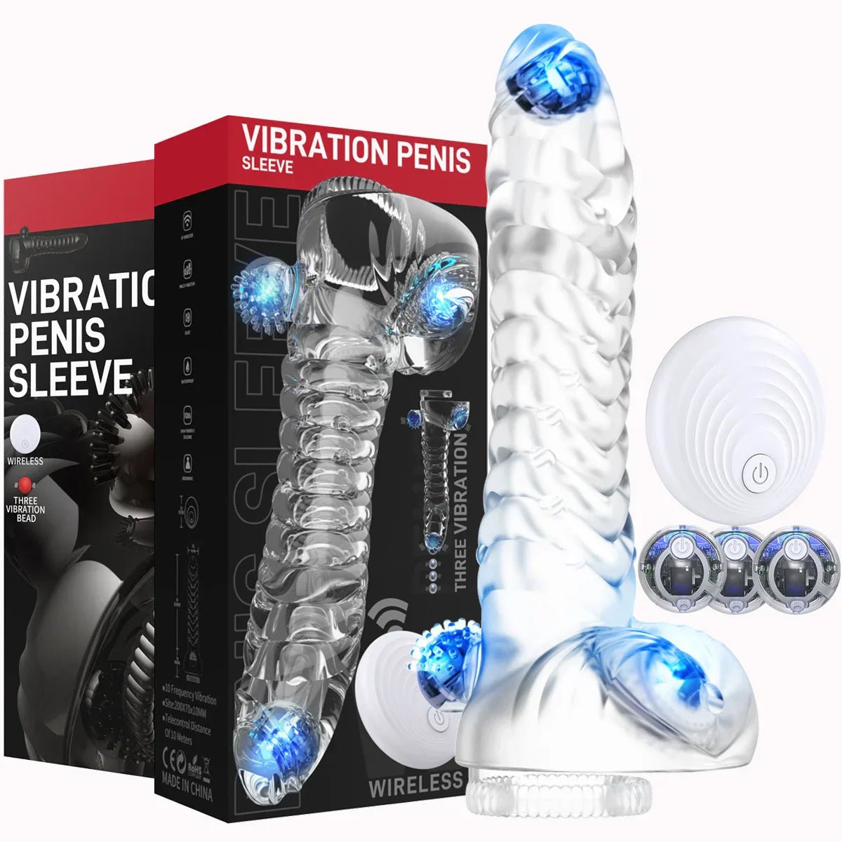 Transparent Realistic Penis Enlargement Sleeve Cock Ring Delay Ejaculation Extender Condoms Lock Ring Sex Toys for Men Adult - My StoreTransparent Realistic Penis Enlargement Sleeve Cock Ring Delay Ejaculation Extender Condoms Lock Ring Sex Toys for Men Adultthai - adultMy StoreZDYJ13 - YK - WHTransparent Realistic Penis Enlargement Sleeve Cock Ring Delay Ejaculation Extender Condoms Lock Ring Sex Toys for Men Adult