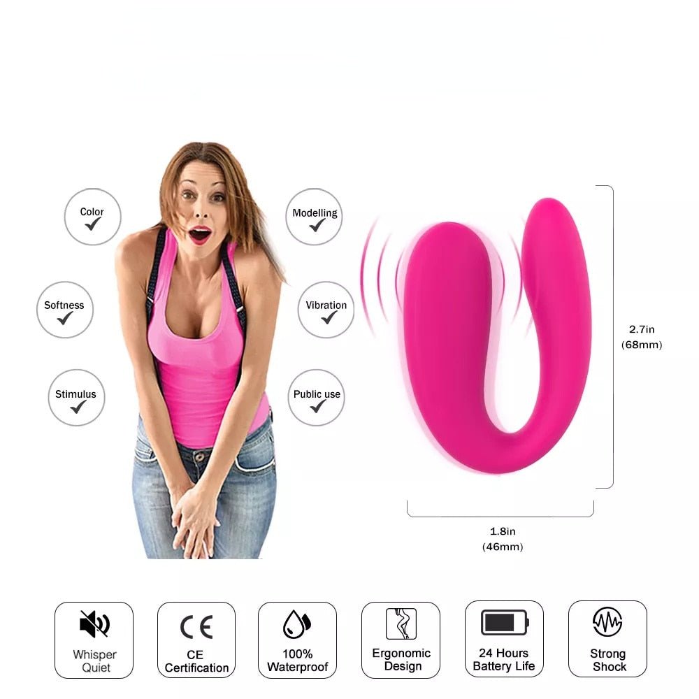 U - shaped Vibrating Egg Portable Wear Erotic Couple Clitoral Stimulation G - spot Vibration Massager Adult Erotic Sex Toys for 18 - My StoreU - shaped Vibrating Egg Portable Wear Erotic Couple Clitoral Stimulation G - spot Vibration Massager Adult Erotic Sex Toys for 1833sextoysMy StorePurple BaggedPurple BaggedU - shaped Vibrating Egg Portable Wear Erotic Couple Clitoral Stimulation G - spot Vibration Massager Adult Erotic Sex Toys for 18