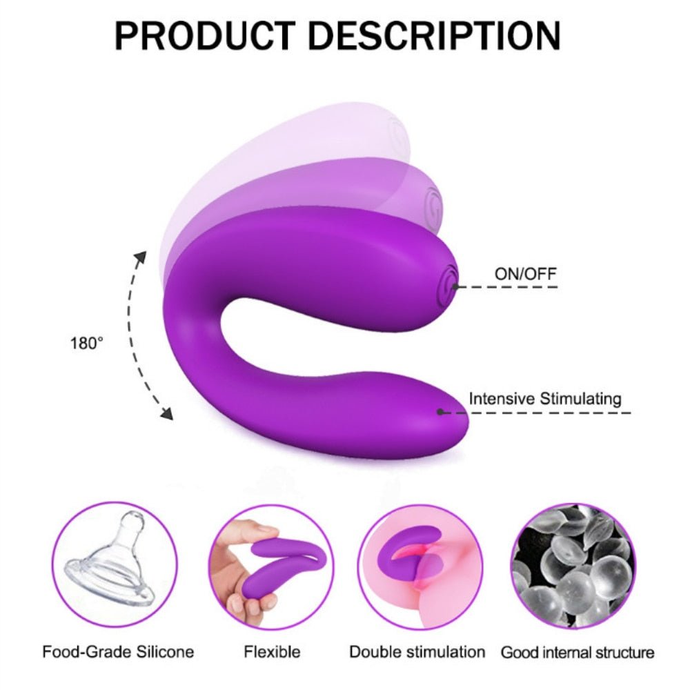 U - shaped Vibrating Egg Portable Wear Erotic Couple Clitoral Stimulation G - spot Vibration Massager Adult Erotic Sex Toys for 18 - My StoreU - shaped Vibrating Egg Portable Wear Erotic Couple Clitoral Stimulation G - spot Vibration Massager Adult Erotic Sex Toys for 1833sextoysMy StorePurple BaggedPurple BaggedU - shaped Vibrating Egg Portable Wear Erotic Couple Clitoral Stimulation G - spot Vibration Massager Adult Erotic Sex Toys for 18