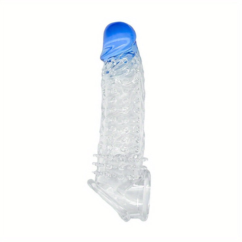Ultra - Realistic Textured Penis Sleeve With Extender & Testicle Ring - Reusable. Enhances Size & Girth. Ideal For Couples - My StoreUltra - Realistic Textured Penis Sleeve With Extender & Testicle Ring - Reusable. Enhances Size & Girth. Ideal For Couplesthai - adultMy StoreBlueUltra - Realistic Textured Penis Sleeve With Extender & Testicle Ring - Reusable. Enhances Size & Girth. Ideal For Couples