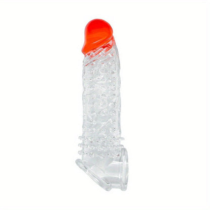 Ultra - Realistic Textured Penis Sleeve With Extender & Testicle Ring - Reusable. Enhances Size & Girth. Ideal For Couples - My StoreUltra - Realistic Textured Penis Sleeve With Extender & Testicle Ring - Reusable. Enhances Size & Girth. Ideal For Couplesthai - adultMy StoreRedUltra - Realistic Textured Penis Sleeve With Extender & Testicle Ring - Reusable. Enhances Size & Girth. Ideal For Couples