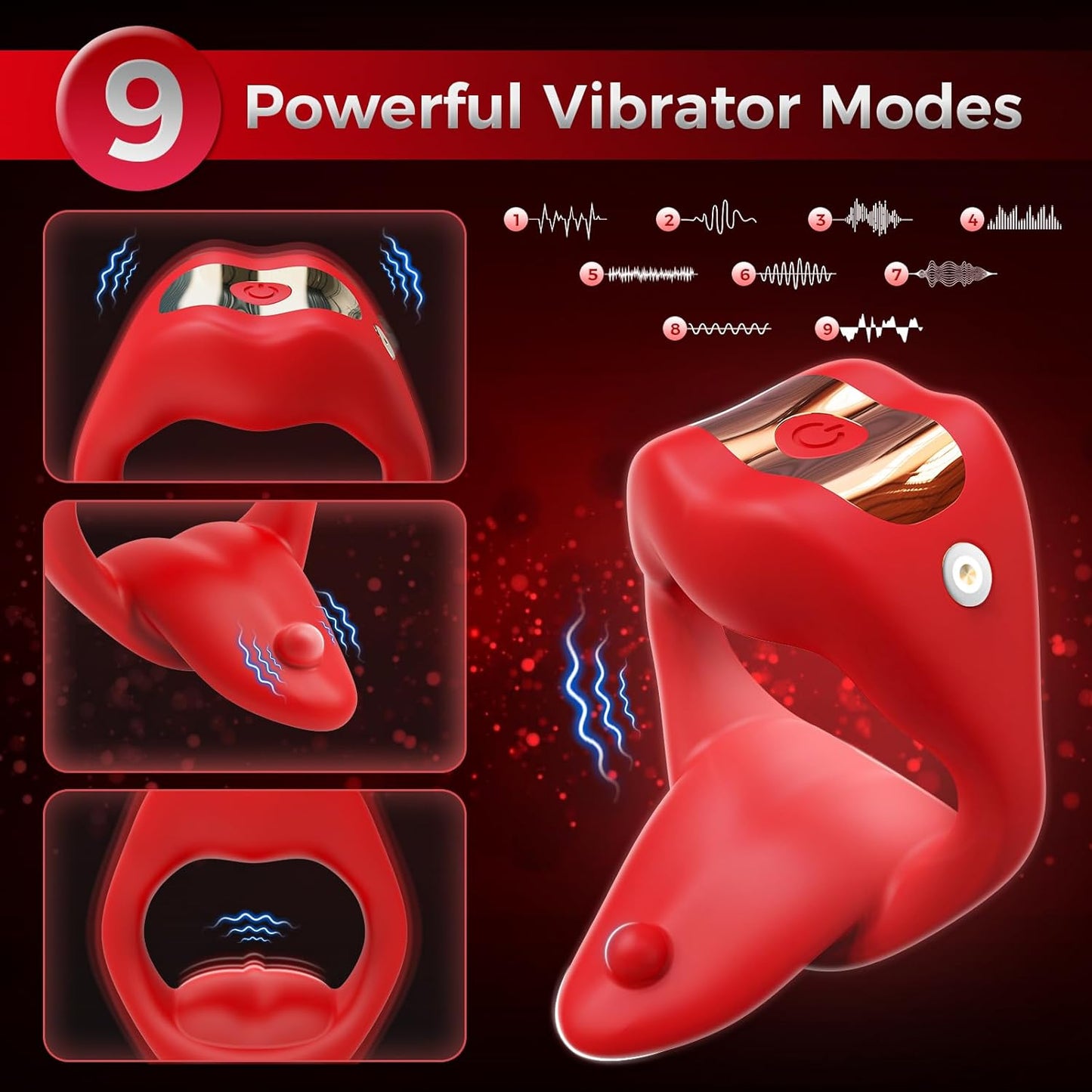 Vibrating Cock Ring Sex Toys for Men. Penis Ring Tongue Design with 9 Vibration Modes. Adult Toys Vibrator with APP Control. Male Couples Sex Toys Clitoral Vibrator. Adult Sex Toys & Games for Couple - My StoreVibrating Cock Ring Sex Toys for Men. Penis Ring Tongue Design with 9 Vibration Modes. Adult Toys Vibrator with APP Control. Male Couples Sex Toys Clitoral Vibrator. Adult Sex Toys & Games for Couplethai - adultMy StoreRedVibrating Cock Ring Sex Toys for Men. Penis Ring Tongue Design with 