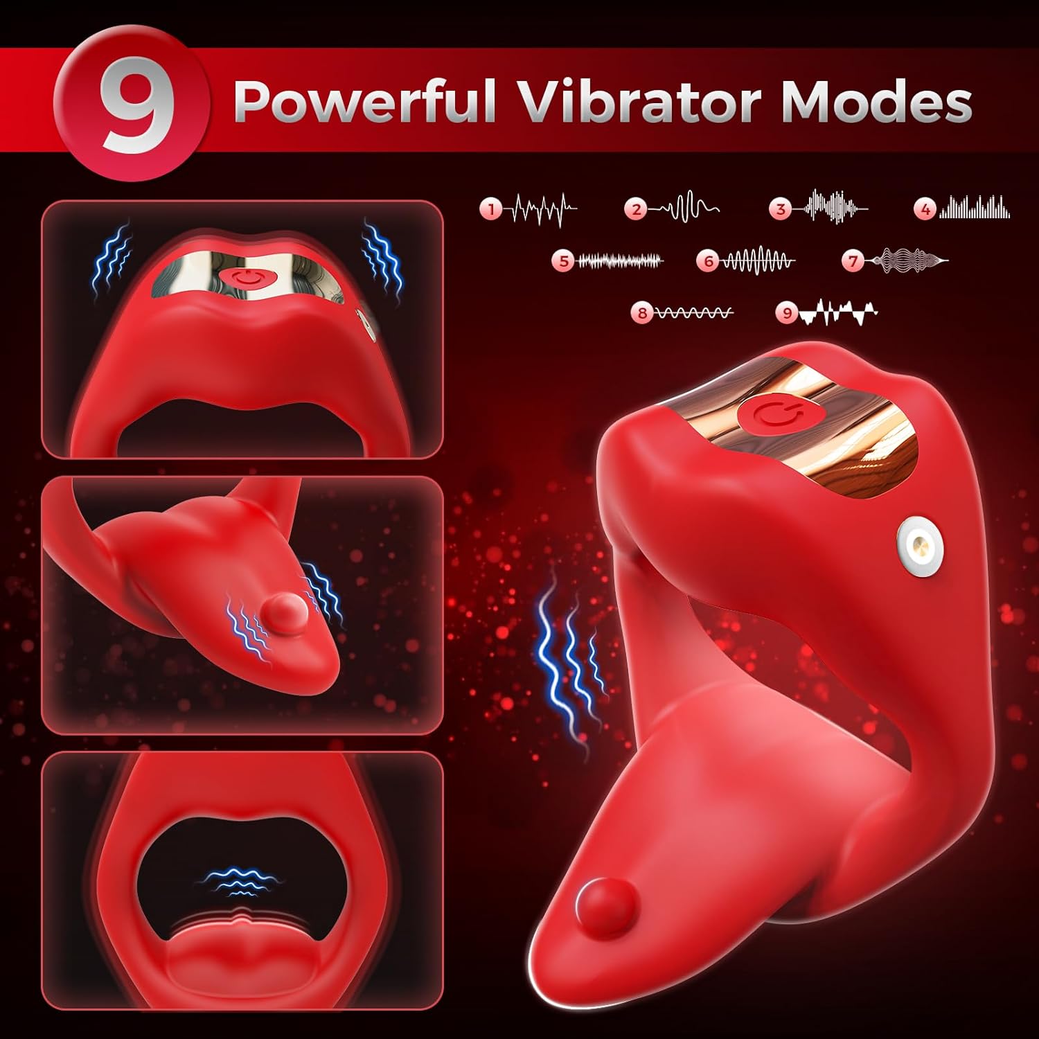 Vibrating Cock Ring Sex Toys for Men. Penis Ring Tongue Design with 9 Vibration Modes. Adult Toys Vibrator with APP Control. Male Couples Sex Toys Clitoral Vibrator. Adult Sex Toys & Games for Couple - My StoreVibrating Cock Ring Sex Toys for Men. Penis Ring Tongue Design with 9 Vibration Modes. Adult Toys Vibrator with APP Control. Male Couples Sex Toys Clitoral Vibrator. Adult Sex Toys & Games for Couplethai - adultMy StoreRedVibrating Cock Ring Sex Toys for Men. Penis Ring Tongue Design with 