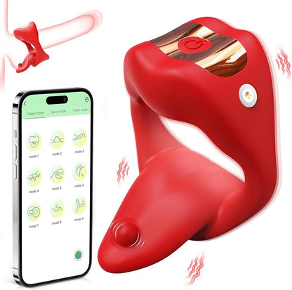 Vibrating Cock Ring Sex Toys for Men. Penis Ring Tongue Design with 9 Vibration Modes. Adult Toys Vibrator with APP Control. Male Couples Sex Toys Clitoral Vibrator. Adult Sex Toys & Games for Couple - My StoreVibrating Cock Ring Sex Toys for Men. Penis Ring Tongue Design with 9 Vibration Modes. Adult Toys Vibrator with APP Control. Male Couples Sex Toys Clitoral Vibrator. Adult Sex Toys & Games for Couplethai - adultMy StoreRedVibrating Cock Ring Sex Toys for Men. Penis Ring Tongue Design with 