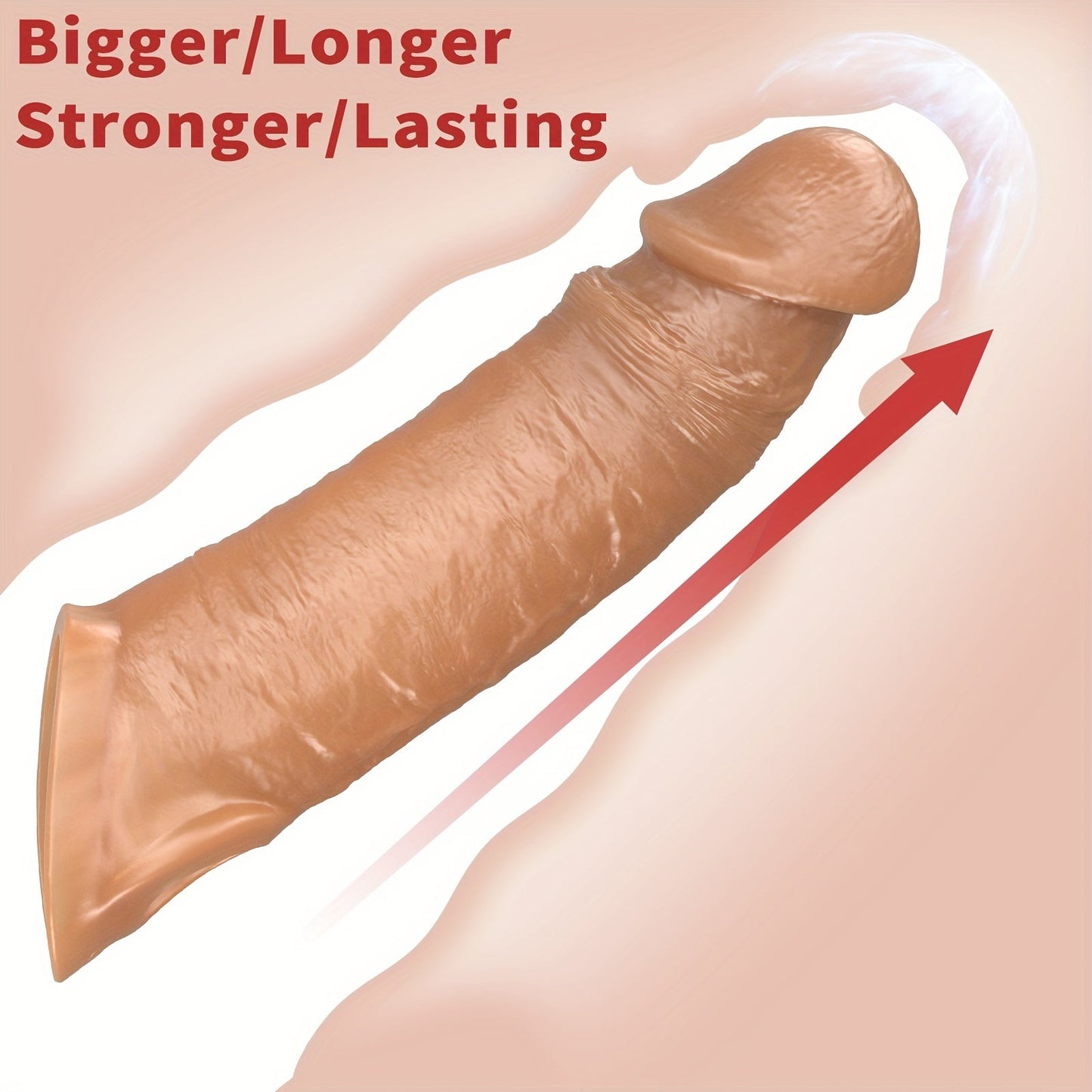 Vibrating Penis Sleeve Extender Cock Ring Vibrator Extension with Remote Control - My StoreVibrating Penis Sleeve Extender Cock Ring Vibrator Extension with Remote Controlthai - adultMy StoreLight BeigeVibrating Penis Sleeve Extender Cock Ring Vibrator Extension with Remote Control