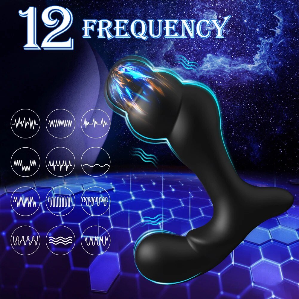 Vibrating Prostate Massager Anal การฝึกอบรม Butt ปลั๊ก12โหมดการสั่นสะเทือน G - Spot Vibrator Anal ลูกปัดกระตุ้นอุปกรณ์ - My StoreVibrating Prostate Massager Anal การฝึกอบรม Butt ปลั๊ก12โหมดการสั่นสะเทือน G - Spot Vibrator Anal ลูกปัดกระตุ้นอุปกรณ์thai - adultMy StoreBlack butt plugVibrating Prostate Massager Anal การฝึกอบรม Butt ปลั๊ก12โหมดการสั่นสะเทือน G - Spot Vibrator Anal ลูกปัดกระตุ้นอุปกรณ์
