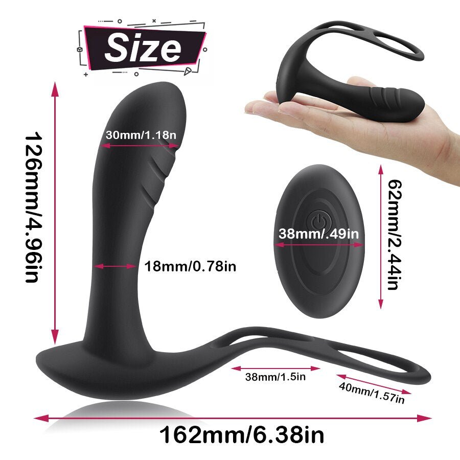 ชายนวดต่อมลูกหมาก Vibrator Anal Butt Plug แหวนคู่ไร้สาย Vbrators Delay Ejaculation เซ็กซ์ทอยสำหรับเกย์ - My Storeชายนวดต่อมลูกหมาก Vibrator Anal Butt Plug แหวนคู่ไร้สาย Vbrators Delay Ejaculation เซ็กซ์ทอยสำหรับเกย์thai - adultMy StoreBlackชายนวดต่อมลูกหมาก Vibrator Anal Butt Plug แหวนคู่ไร้สาย Vbrators Delay Ejaculation เซ็กซ์ทอยสำหรับเกย์