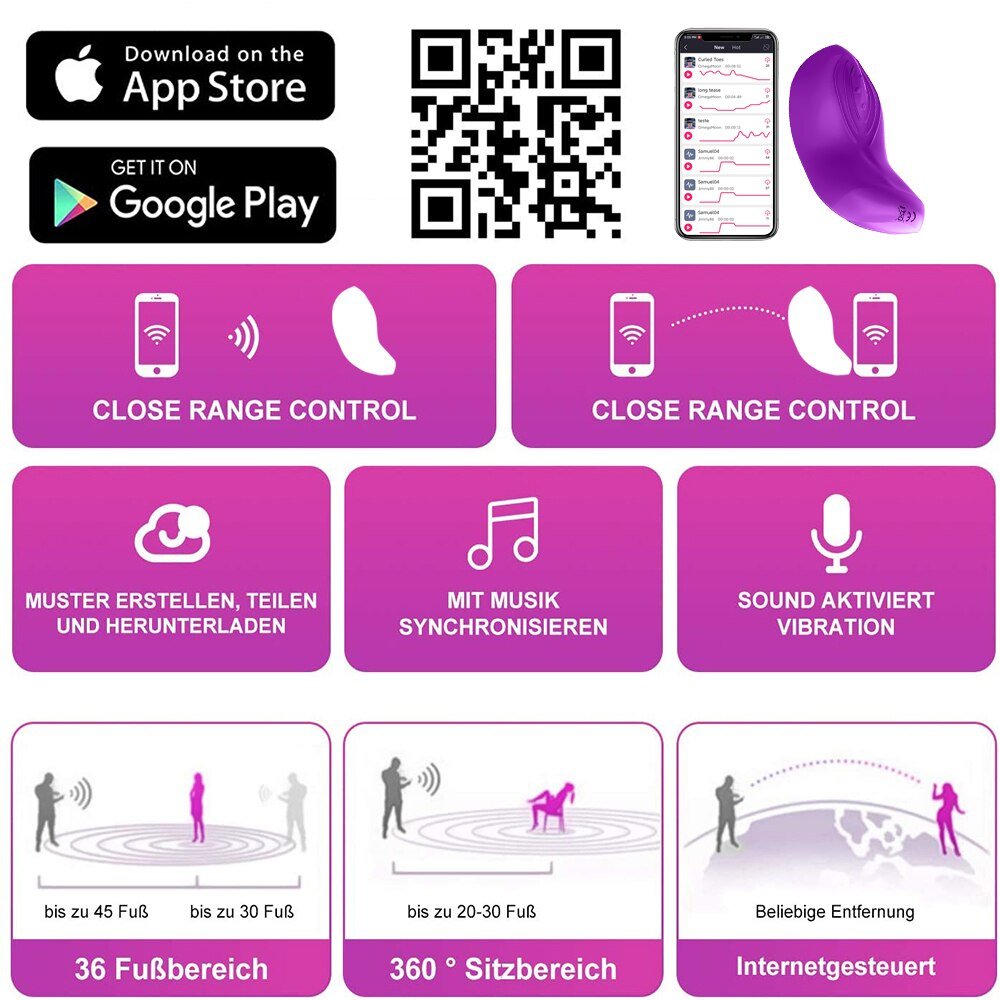 ผีเสื้อสวมใส่ Vibrator ไร้สายรีโมทแอปกางเกง Dildo Vibrator สำหรับผู้หญิง Clitoral Stimulator นวดเร้าอารมณ์เซ็กซ์ทอย - My Storeผีเสื้อสวมใส่ Vibrator ไร้สายรีโมทแอปกางเกง Dildo Vibrator สำหรับผู้หญิง Clitoral Stimulator นวดเร้าอารมณ์เซ็กซ์ทอยthai - adultMy StoreTHAPP purpleผีเสื้อสวมใส่ Vibrator ไร้สายรีโมทแอปกางเกง Dildo Vibrator สำหรับผู้หญิง Clitoral Stimulator นวดเร้าอารมณ์เซ็กซ์ทอย