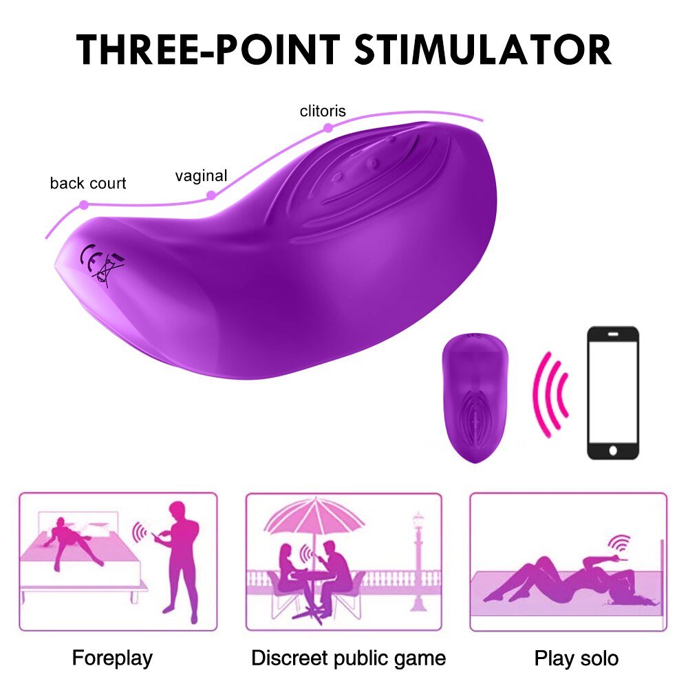 ผีเสื้อสวมใส่ Vibrator ไร้สายรีโมทแอปกางเกง Dildo Vibrator สำหรับผู้หญิง Clitoral Stimulator นวดเร้าอารมณ์เซ็กซ์ทอย - My Storeผีเสื้อสวมใส่ Vibrator ไร้สายรีโมทแอปกางเกง Dildo Vibrator สำหรับผู้หญิง Clitoral Stimulator นวดเร้าอารมณ์เซ็กซ์ทอยthai - adultMy StoreTHAPP purpleผีเสื้อสวมใส่ Vibrator ไร้สายรีโมทแอปกางเกง Dildo Vibrator สำหรับผู้หญิง Clitoral Stimulator นวดเร้าอารมณ์เซ็กซ์ทอย