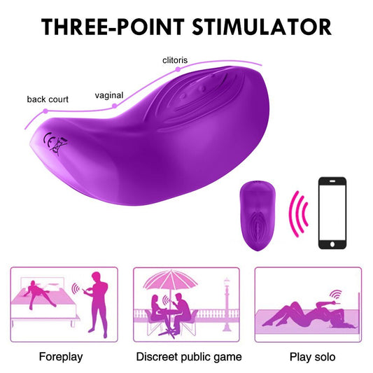 ผีเสื้อสวมใส่ Vibrator ไร้สายรีโมทแอปกางเกง Dildo Vibrator สำหรับผู้หญิง Clitoral Stimulator นวดเร้าอารมณ์เซ็กซ์ทอย - My Storeผีเสื้อสวมใส่ Vibrator ไร้สายรีโมทแอปกางเกง Dildo Vibrator สำหรับผู้หญิง Clitoral Stimulator นวดเร้าอารมณ์เซ็กซ์ทอยthai - adultMy StoreTHAPP purpleผีเสื้อสวมใส่ Vibrator ไร้สายรีโมทแอปกางเกง Dildo Vibrator สำหรับผู้หญิง Clitoral Stimulator นวดเร้าอารมณ์เซ็กซ์ทอย
