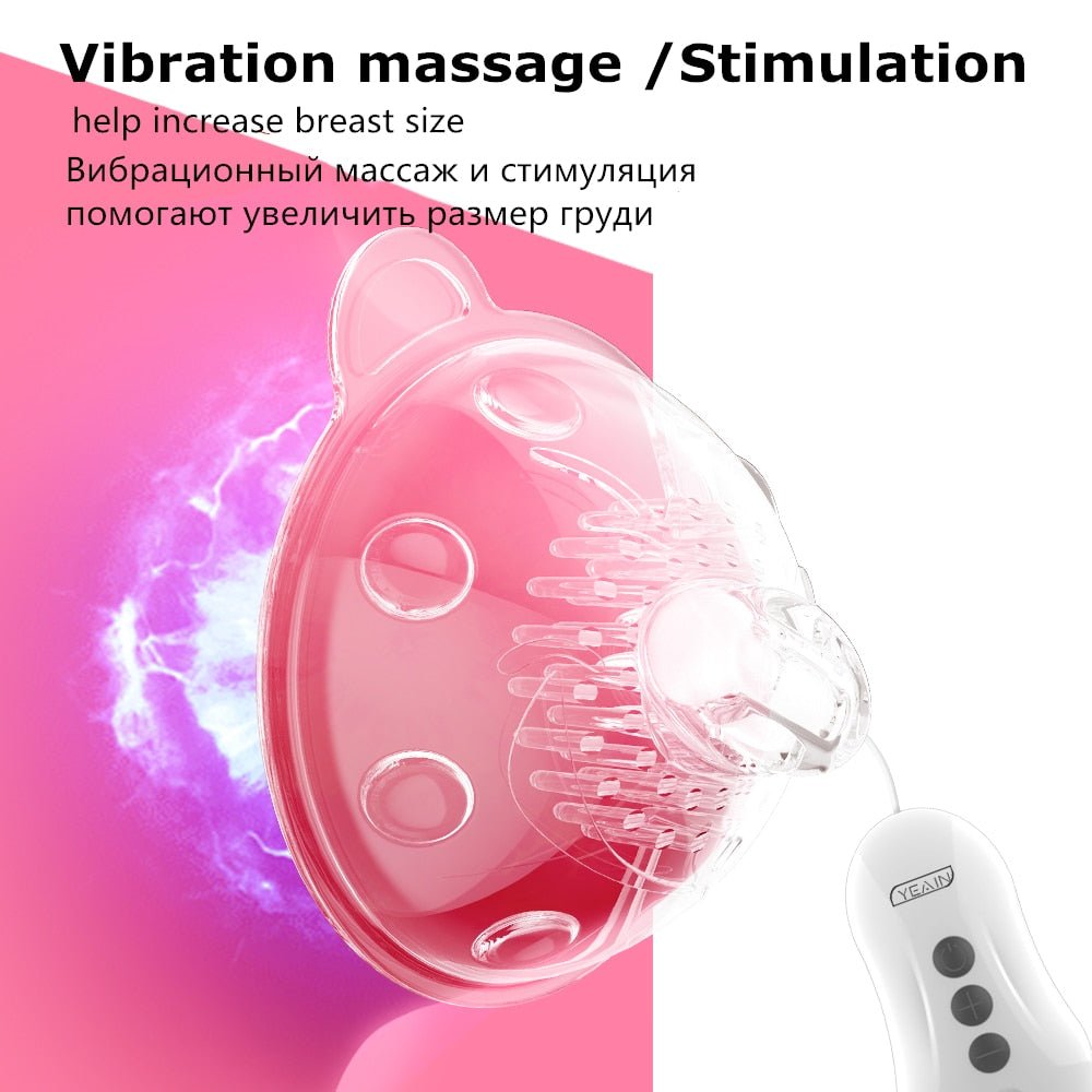 Vibrator for Women Nipple Stimulation Tongue Lick Nipple Suction Cups Remote Control Enlarge Breast Pump Breast Massage Sex Toys - My StoreVibrator for Women Nipple Stimulation Tongue Lick Nipple Suction Cups Remote Control Enlarge Breast Pump Breast Massage Sex Toys33sextoysMy StoreVibrator for Women Nipple Stimulation Tongue Lick Nipple Suction Cups Remote Control Enlarge Breast Pump Breast Massage Sex Toys