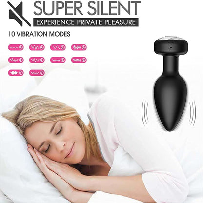 Vibrator Plug Anal Female Vibrators Male Wireless Prostate Anus Plug Portable Gay Sex Toys Waterproof Massager Couple 10 Modes - My StoreVibrator Plug Anal Female Vibrators Male Wireless Prostate Anus Plug Portable Gay Sex Toys Waterproof Massager Couple 10 Modes33sextoysMy StoreBlackBlackVibrator Plug Anal Female Vibrators Male Wireless Prostate Anus Plug Portable Gay Sex Toys Waterproof Massager Couple 10 Modes