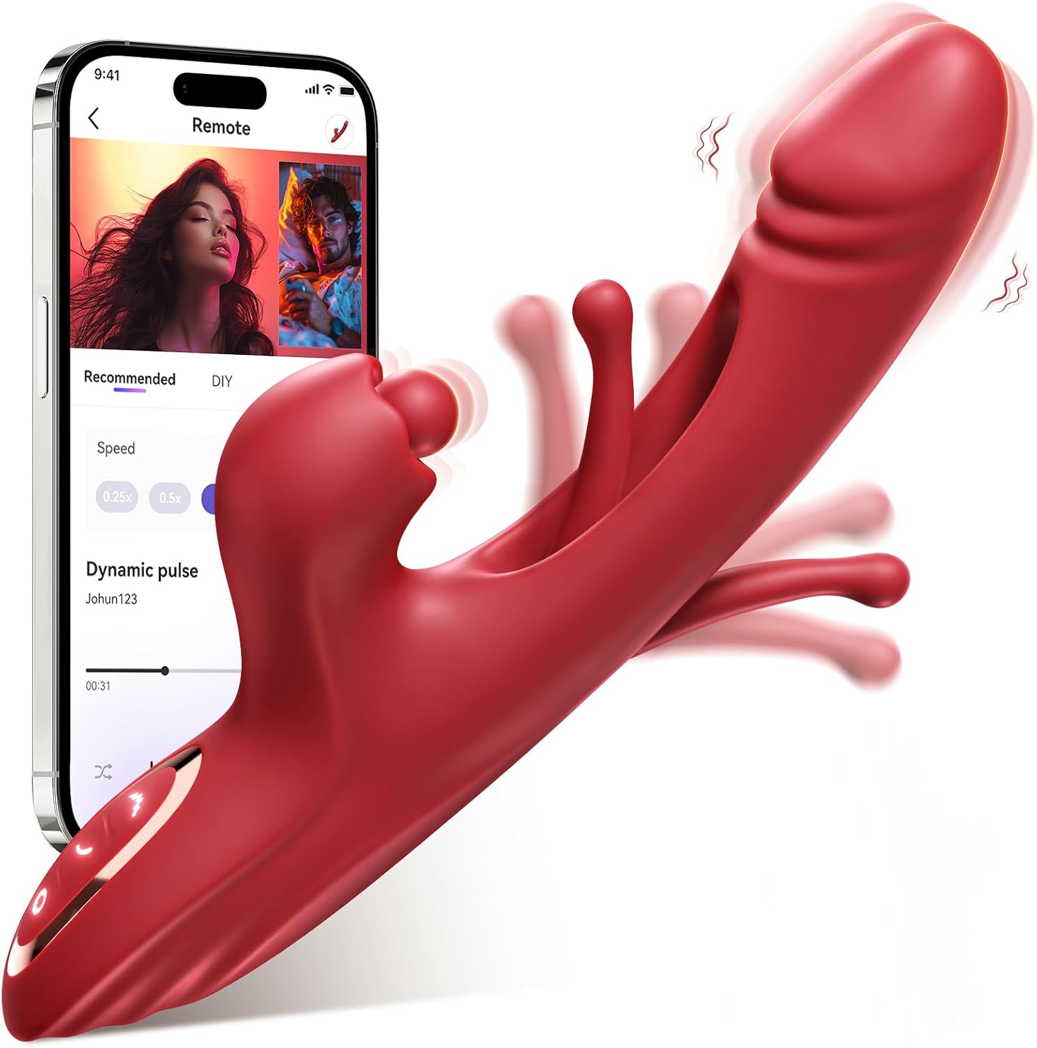 Vibrator Thrusting Dildo for Women Toendi G Spot Vibrator Clitoral Stimulator Sex Toys Dildos Vibrator with 10 Vibration 7 Thrust Mode with Licking. Rabbit Vibrators Adult Sex Toy for Women and Couple - My StoreVibrator Thrusting Dildo for Women Toendi G Spot Vibrator Clitoral Stimulator Sex Toys Dildos Vibrator with 10 Vibration 7 Thrust Mode with Licking. Rabbit Vibrators Adult Sex Toy for Women and Couplethai - adultMy StoreDildo RedVibrator Thrusting Dildo for Women Toendi G Spot Vibrator Cl