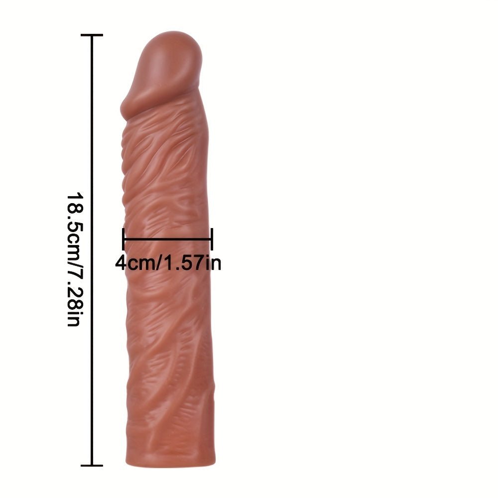 Wearable Dildo Cover Simulated Penis Cover Long Sex Toy Wolf Tooth Cover Single Mouth Long - My StoreWearable Dildo Cover Simulated Penis Cover Long Sex Toy Wolf Tooth Cover Single Mouth Longthai - adultMy StoreLight Brown - 1Wearable Dildo Cover Simulated Penis Cover Long Sex Toy Wolf Tooth Cover Single Mouth Long