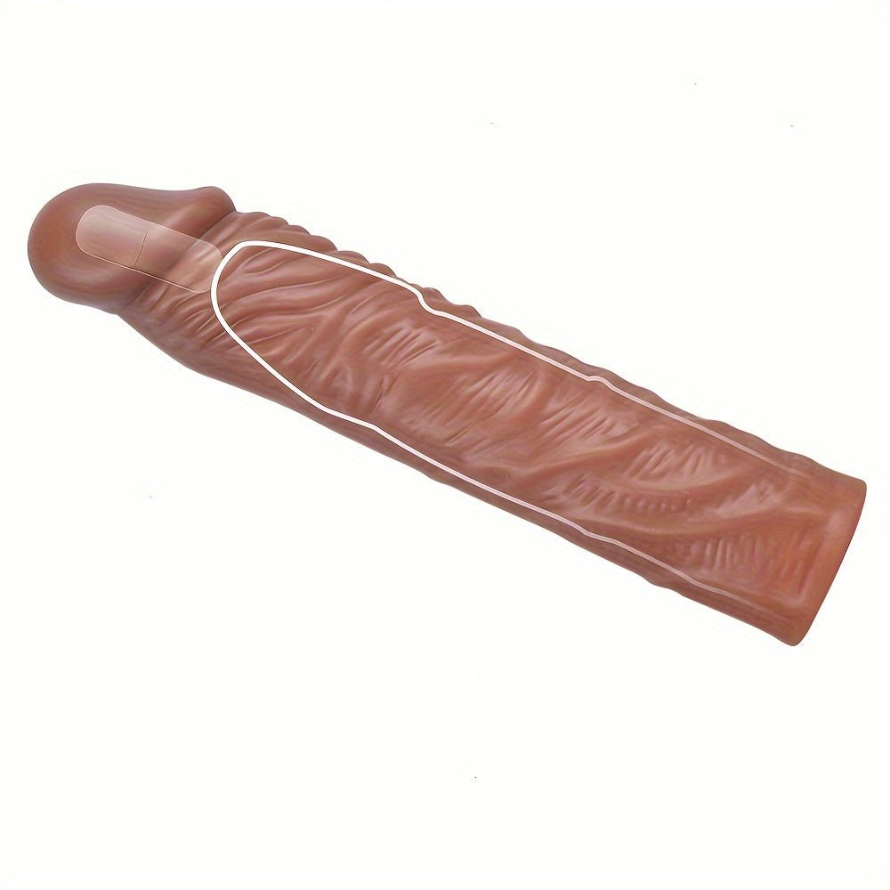 Wearable Dildo Cover Simulated Penis Cover Long Sex Toy Wolf Tooth Cover Single Mouth Long - My StoreWearable Dildo Cover Simulated Penis Cover Long Sex Toy Wolf Tooth Cover Single Mouth Longthai - adultMy StoreLight Brown - 1Wearable Dildo Cover Simulated Penis Cover Long Sex Toy Wolf Tooth Cover Single Mouth Long