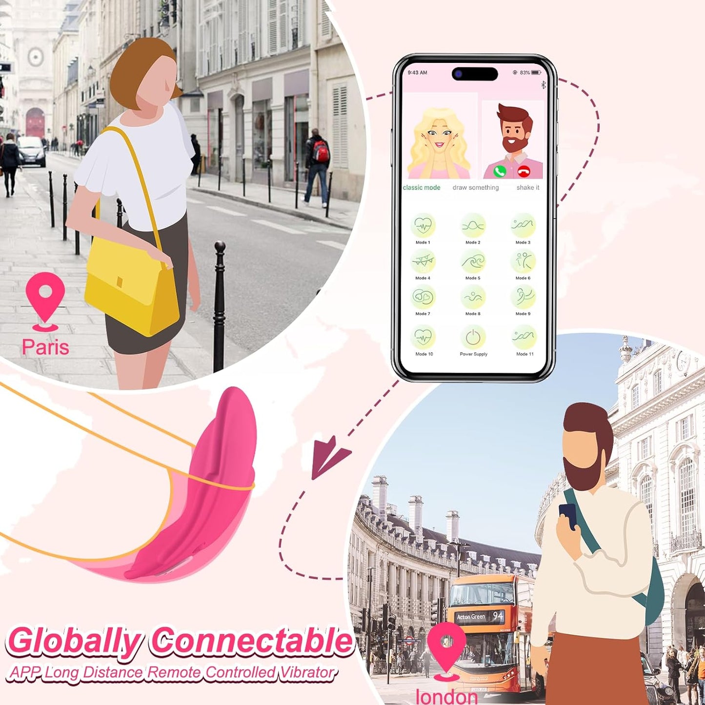 Wearable Panty APP Remote Control Vibrators Adult Sex Toys for Women or Couples. Clitoral Mini Egg Bullet Butterfly Vibrator Rose Toy. G Spot Dildo Vagina Stimulator with Tongue Licking Sex Machine - My StoreWearable Panty APP Remote Control Vibrators Adult Sex Toys for Women or Couples. Clitoral Mini Egg Bullet Butterfly Vibrator Rose Toy. G Spot Dildo Vagina Stimulator with Tongue Licking Sex Machinethai - adultMy StorePinkWearable Panty APP Remote Control Vibrators Adult Sex Toys for Women or