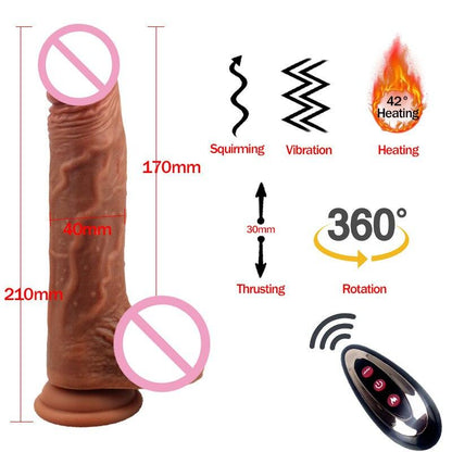 Wholesale Realistic Dildo Vibrator 10 Speeds Telescopic Swing Vibrating Dildo Female Masturbation Penis Sex Toys For Women Adult - My StoreWholesale Realistic Dildo Vibrator 10 Speeds Telescopic Swing Vibrating Dildo Female Masturbation Penis Sex Toys For Women Adult66sextoysMy StoreWhiteWhiteWholesale Realistic Dildo Vibrator 10 Speeds Telescopic Swing Vibrating Dildo Female Masturbation Penis Sex Toys For Women Adult
