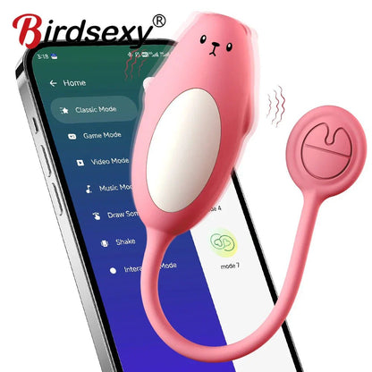 Wireless App Vibrator Female for Women Remote Control Bluetooth Dildo Vibrating Egg Erotic Sexulaes Toy for Women Couple Shop - My StoreWireless App Vibrator Female for Women Remote Control Bluetooth Dildo Vibrating Egg Erotic Sexulaes Toy for Women Couple Shopthai - adultMy StoreAPP VibratorsWireless App Vibrator Female for Women Remote Control Bluetooth Dildo Vibrating Egg Erotic Sexulaes Toy for Women Couple Shop