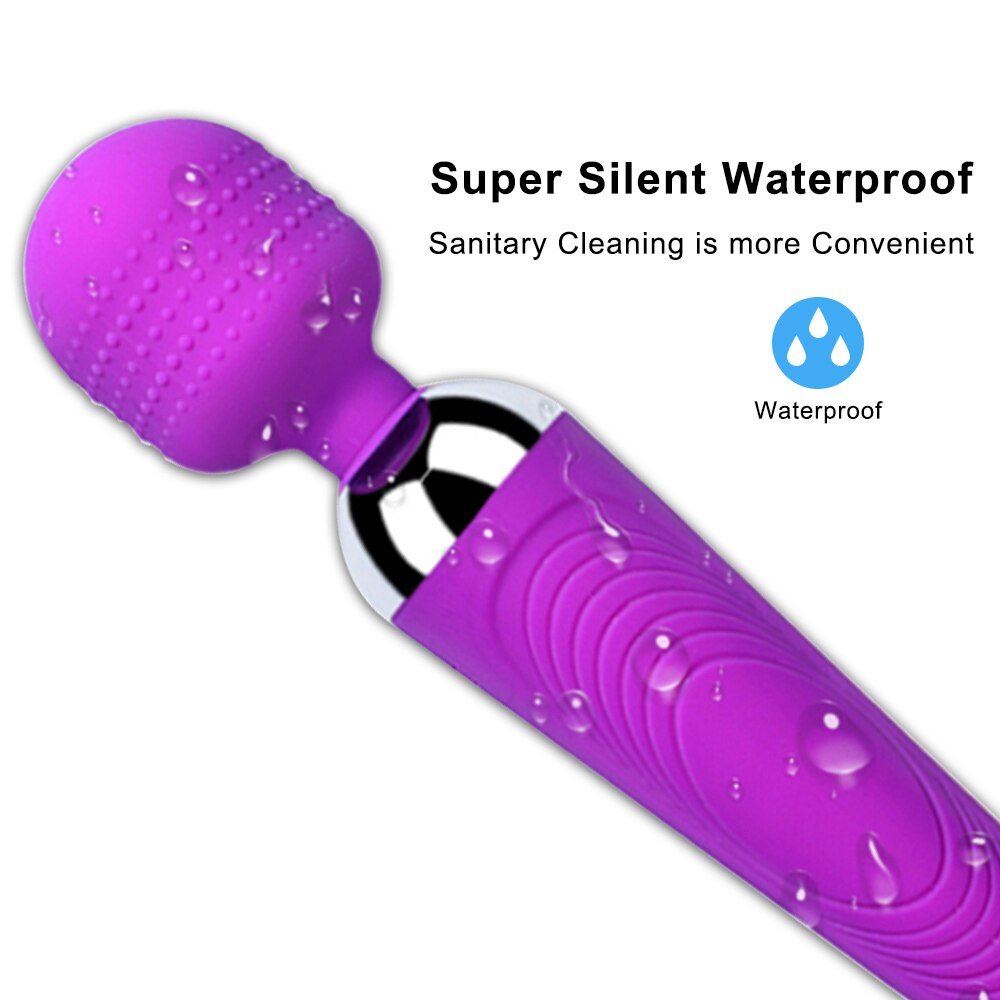 Wireless Dildos AV Vibrator Magic Wand for Women Clitoris Stimulator USB Rechargeable Massager Goods Sex Toys for Adults 18 - My StoreWireless Dildos AV Vibrator Magic Wand for Women Clitoris Stimulator USB Rechargeable Massager Goods Sex Toys for Adults 1833sextoysMy StorePurplePurpleWireless Dildos AV Vibrator Magic Wand for Women Clitoris Stimulator USB Rechargeable Massager Goods Sex Toys for Adults 18