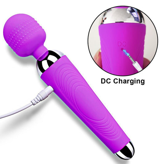 Wireless Dildos AV Vibrator Magic Wand for Women Clitoris Stimulator USB Rechargeable Massager Goods Sex Toys for Adults 18 - My StoreWireless Dildos AV Vibrator Magic Wand for Women Clitoris Stimulator USB Rechargeable Massager Goods Sex Toys for Adults 1833sextoysMy StorePurplePurpleWireless Dildos AV Vibrator Magic Wand for Women Clitoris Stimulator USB Rechargeable Massager Goods Sex Toys for Adults 18