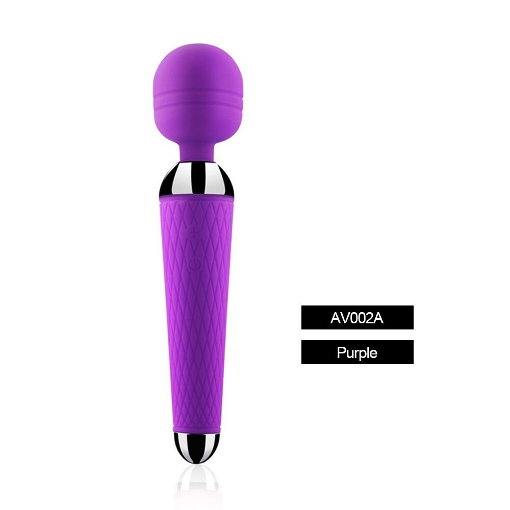 Wireless Dildos AV Vibrator Magic Wand for Women Clitoris Stimulator USB Rechargeable Massager Goods Sex Toys for Adults 18 - My StoreWireless Dildos AV Vibrator Magic Wand for Women Clitoris Stimulator USB Rechargeable Massager Goods Sex Toys for Adults 1833sextoysMy StorePurplePurpleWireless Dildos AV Vibrator Magic Wand for Women Clitoris Stimulator USB Rechargeable Massager Goods Sex Toys for Adults 18