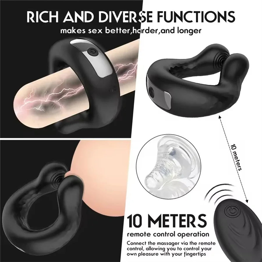 Wireless Remote Vibrating Penis Ring Cock Ring Vibrator Delay Ejaculation Cockring Male Masturbator Sex Toys For Men Gay 18 - My StoreWireless Remote Vibrating Penis Ring Cock Ring Vibrator Delay Ejaculation Cockring Male Masturbator Sex Toys For Men Gay 18thai - adultMy StoreBlackWireless Remote Vibrating Penis Ring Cock Ring Vibrator Delay Ejaculation Cockring Male Masturbator Sex Toys For Men Gay 18