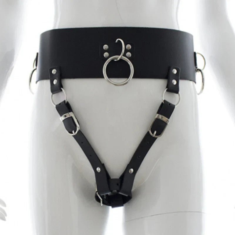Women Chastity Pants Sexy Lingerie Panties Harness Leather Thong Underwear Bdsm Bondage Restraint Erotic Sex Toys for Women - My StoreWomen Chastity Pants Sexy Lingerie Panties Harness Leather Thong Underwear Bdsm Bondage Restraint Erotic Sex Toys for Womenthai - adultMy StoreblackWomen Chastity Pants Sexy Lingerie Panties Harness Leather Thong Underwear Bdsm Bondage Restraint Erotic Sex Toys for Women