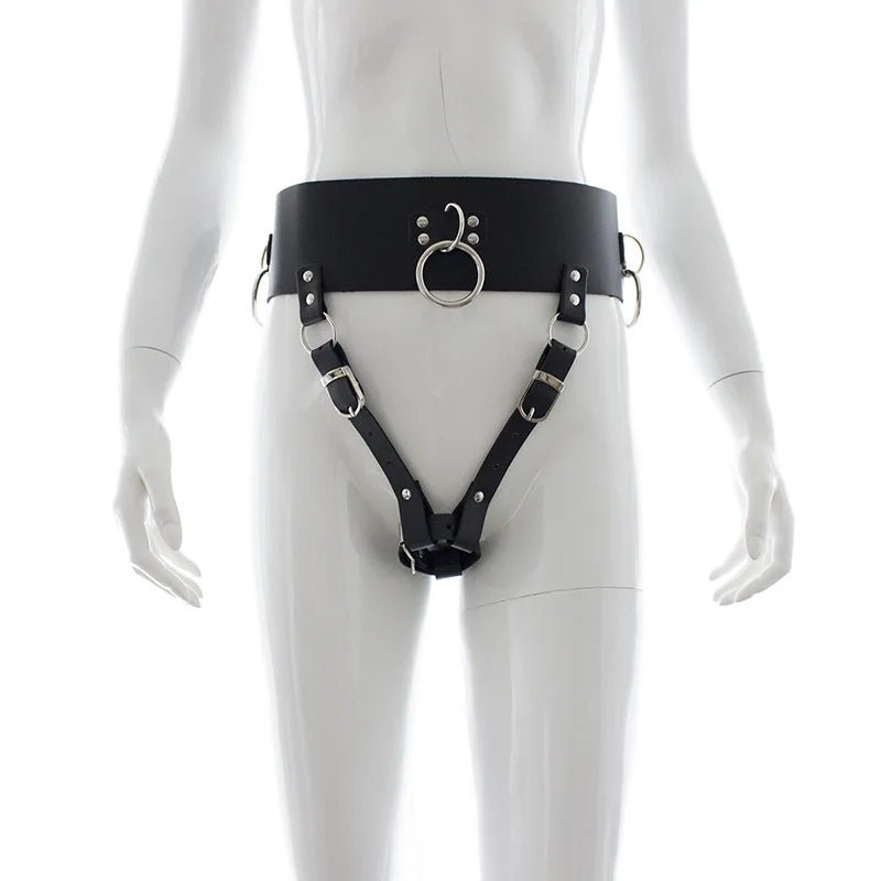 Women Chastity Pants Sexy Lingerie Panties Harness Leather Thong Underwear Bdsm Bondage Restraint Erotic Sex Toys for Women - My StoreWomen Chastity Pants Sexy Lingerie Panties Harness Leather Thong Underwear Bdsm Bondage Restraint Erotic Sex Toys for Womenthai - adultMy StoreblackWomen Chastity Pants Sexy Lingerie Panties Harness Leather Thong Underwear Bdsm Bondage Restraint Erotic Sex Toys for Women