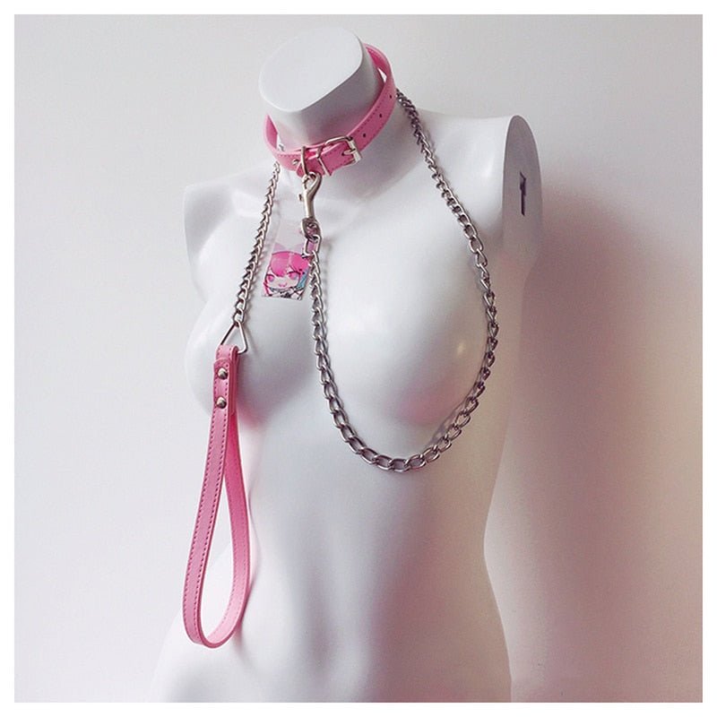 Women Lovely Sailor Moon Leather Collar Lead Chain Bondage Restraints Adult Game BDSM Collars Sex Toys Sex Game Accessories Set - My StoreWomen Lovely Sailor Moon Leather Collar Lead Chain Bondage Restraints Adult Game BDSM Collars Sex Toys Sex Game Accessories Set33sextoysMy StoreLarge black collarLarge black collarWomen Lovely Sailor Moon Leather Collar Lead Chain Bondage Restraints Adult Game BDSM Collars Sex Toys Sex Game Accessories Set